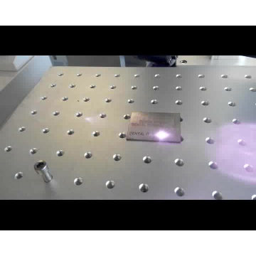 Máquina de corte portátil do laser da fibra do passatempo 30w para o preço do metal